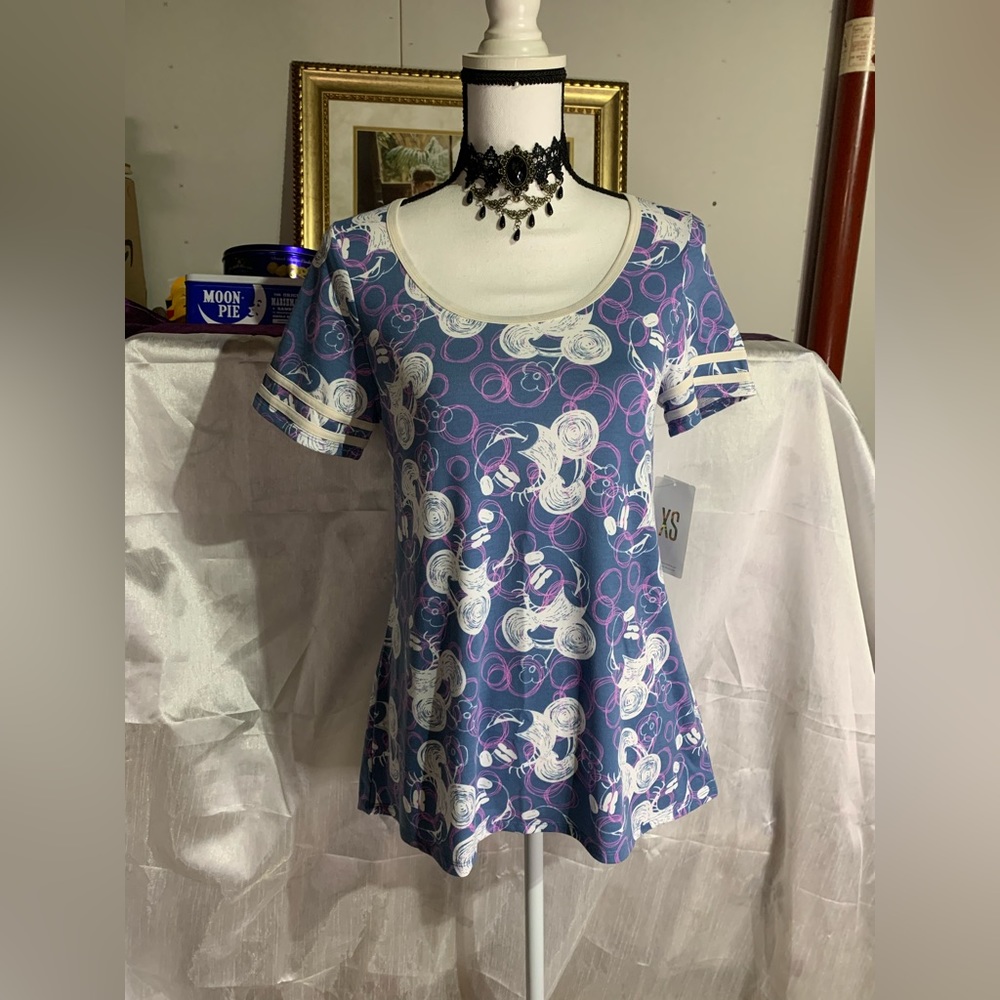 Lularoe Classic T Disney Mickey Mouse Top
